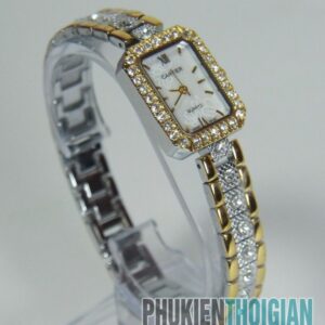 Đồng hồ Cartier nữ lắc tay đính đá thời trang C-D001