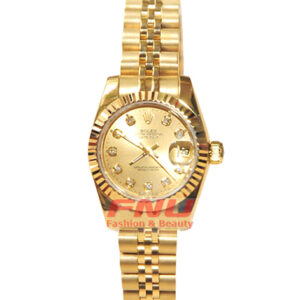 Đồng hồ Rolex nữ mạ vàng full gold cá tính R270
