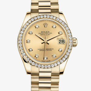 Đồng hồ Rolex Lady Datejust full gold đính đá cao cấp