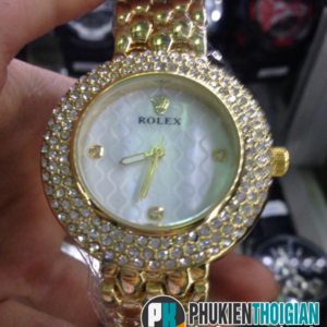 Đồng hồ Rolex nữ đính hạt xoàn