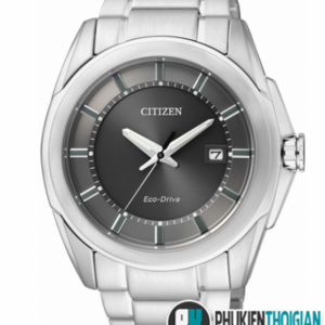 Đồng hồ Citizen nam mặt tròn đá Sapphire chính hãng